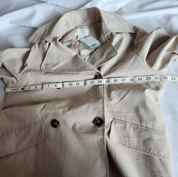 H&M Light Pink Trench Coat - Picture 9 of 11